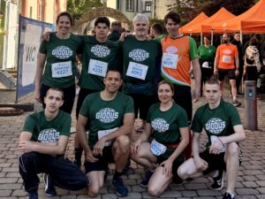 Laufteam und Schüler der Dr.-Walter-Bruch-Schule sichern sich beim Globus Marathon 2025 den 1. Platz