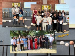 47 Absolventinnen und Absolventen der Berufsfachschulen der Dr.-Walter-Bruch-Schule St. Wendel feiern das Ende eines bedeutenden Kapitels und den Beginn eines neuen Lebensabschnitts